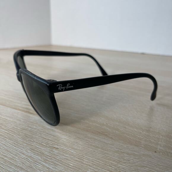 Vintage Ray-Ban Bausch & Lomb Cats Sunglasses Frame France Nylon Black - Picture 3 of 13